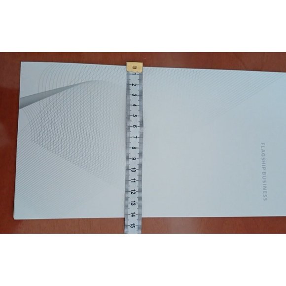 American Airlines Flagship Business Class Menu and Amenity Bag CLTMUC Oct 2023 - Picture 12 of 16